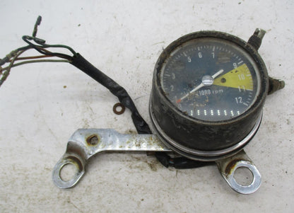 Honda Nippon Seiki Tachometer Tach Gauge w/ Dual Gauge Mount