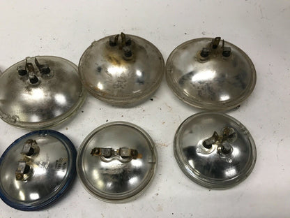 Huge Mixed Lot of Harley Davidson Headlights Light Bulbs Driving Softail Dyna