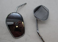 Pair of Harley Davidson Genuine NOS Chrome Teardrop Mirrors