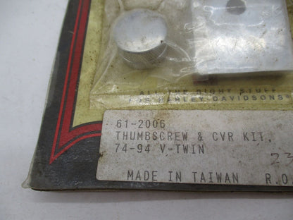 Harley Davidson 1974-94 Bikers Choice Thumbscrew and Cover Kit 61-2006