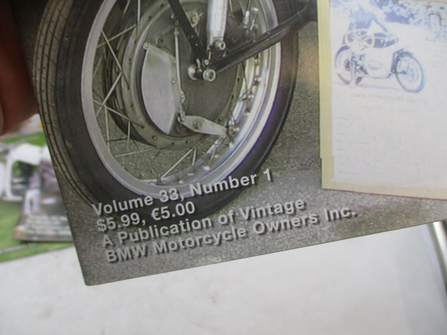 Lot of 3 The Vintage BMW Bulletin Magazines Volume 33 1, 2 and Volume 34, 1