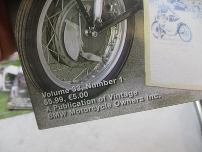 Lot of 3 The Vintage BMW Bulletin Magazines Volume 33 1, 2 and Volume 34, 1