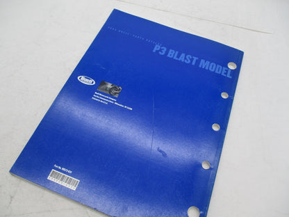 Harley Buell Official 2003 P3 Blast Model Parts Catalog 99573-03Y