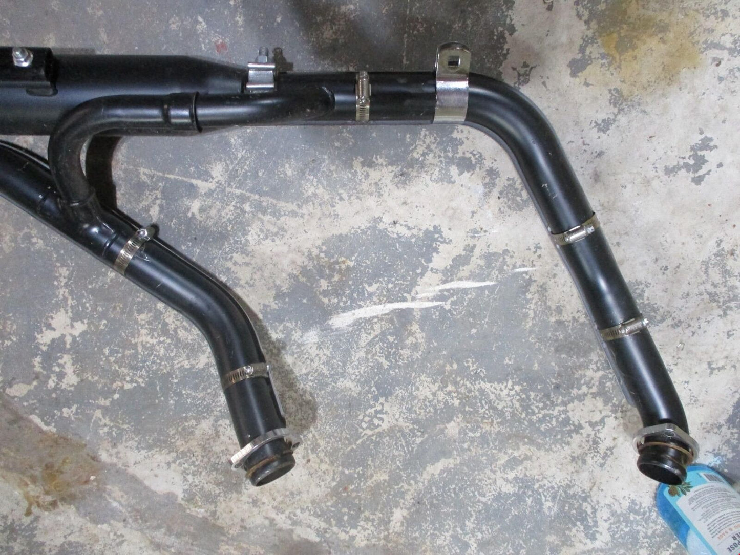 Harley Davidson FXS Blackline Softail Stock Black Exhaust System 65953-01 #2