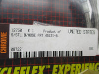 Harley Davidson Cycle Flex Stainless Steel Brake Line Hose Front 12750 45121-8