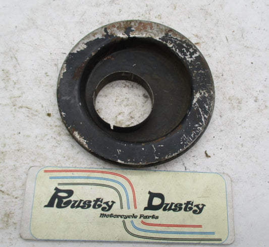 Vintage Chopper Motorcycle Carb Backing Plate 4-3/4" 1-3/4" Inlet