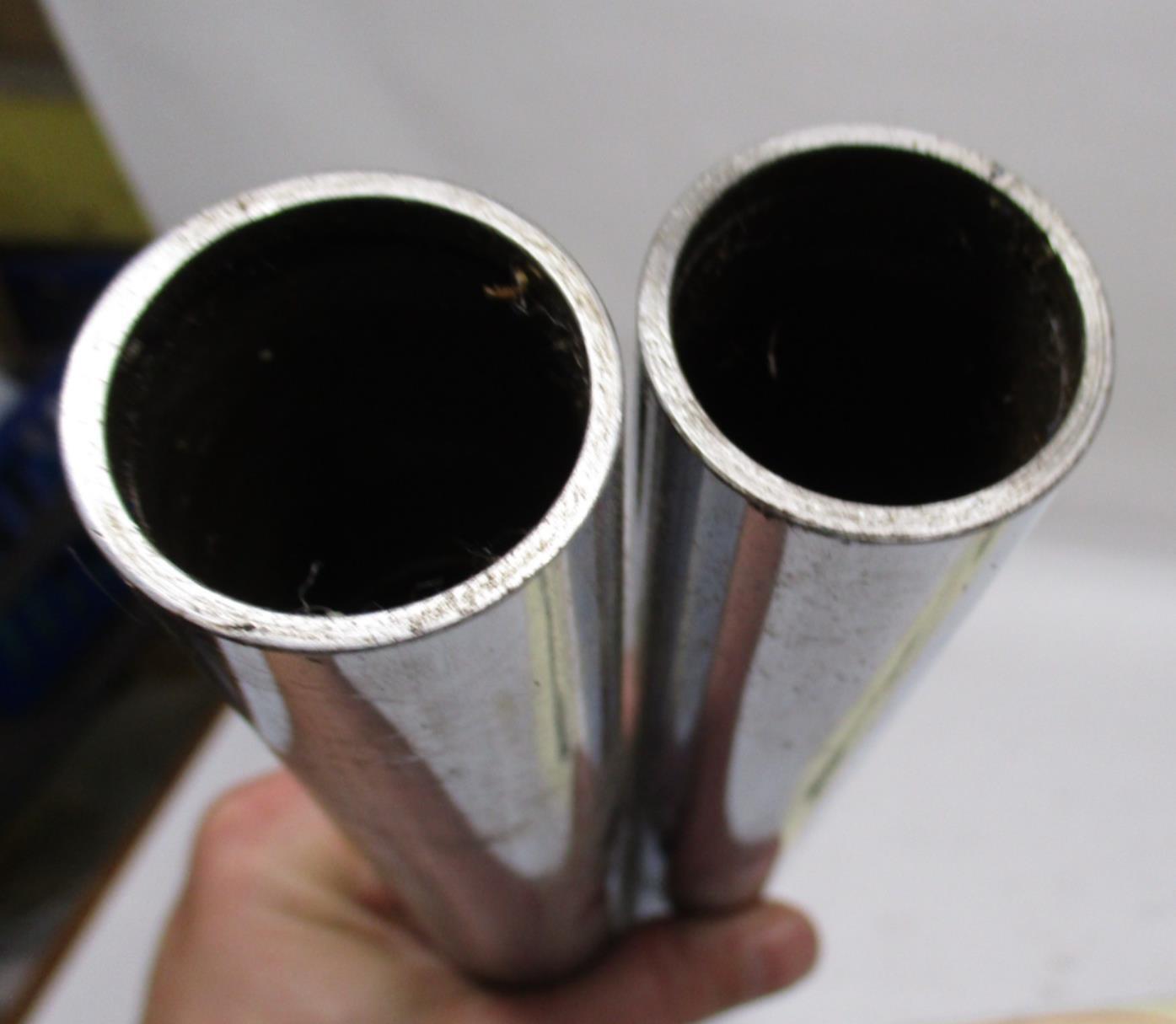 Honda CB CL Kawasaki Suzuki 33mm Fork Tubes 23" Long #4