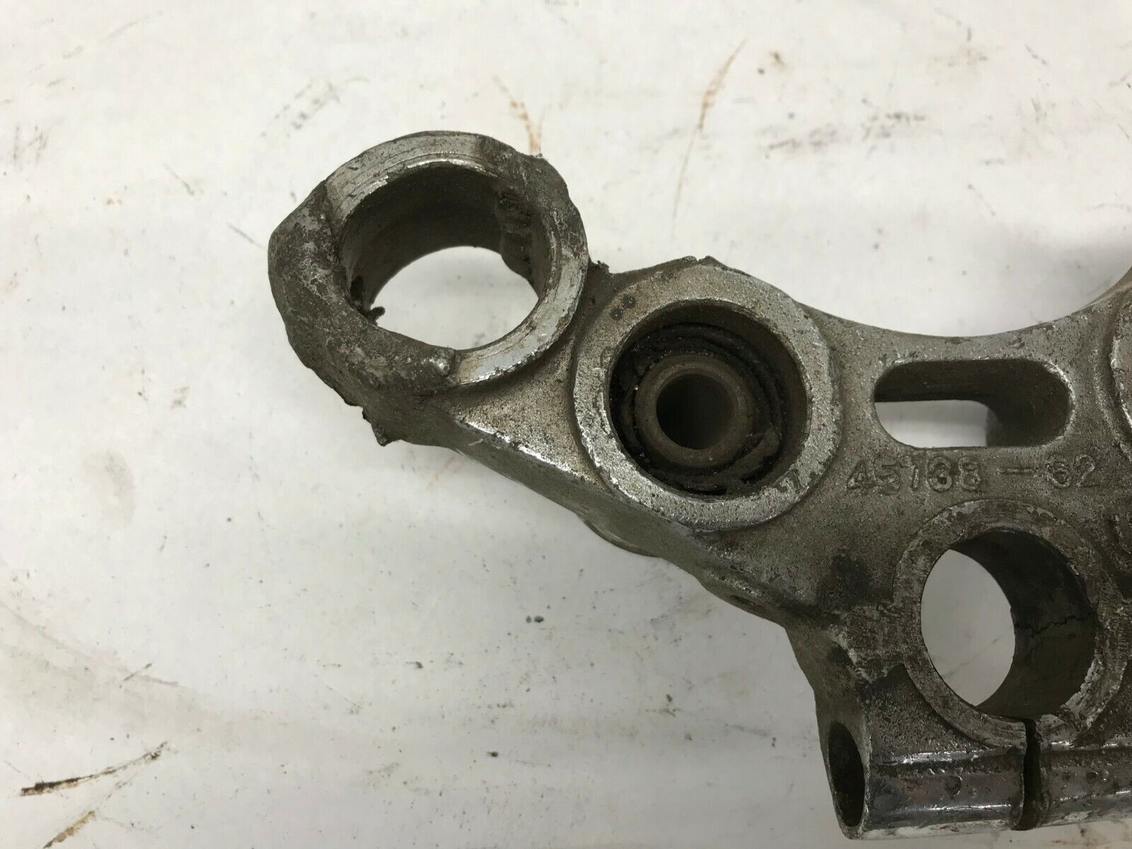 K Model OEM Harley Davidson Ironhead Sportster TOP Triple Tree 45738-6|  Rusty Dusty Parts