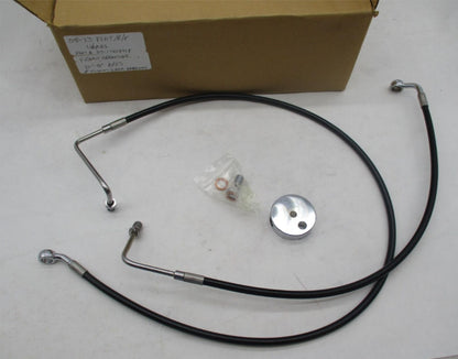 LA Choppers Harley Davidson 09-13 FL  Front Brake Lines 12"-14" APES DS-17413918