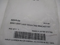 Harley Davidson Genuine NOS Sissy Bar Lamp Mounting Bracket Kit 59545-04