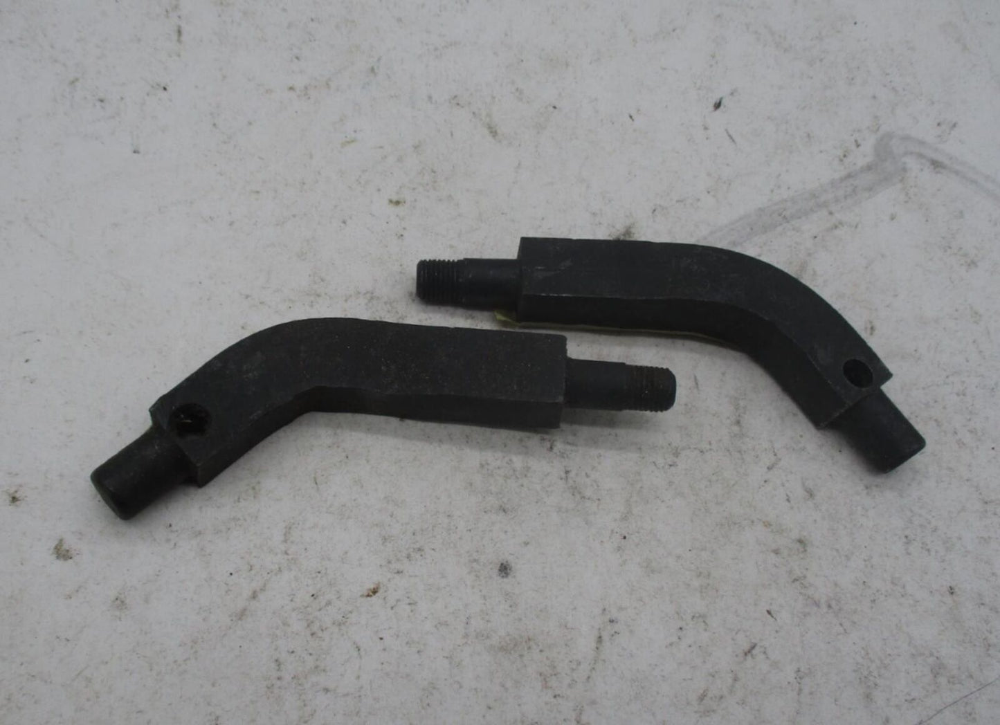 Lot of 2 Harley Genuine Foot Rest Panhead Knucklehead Mounts Bracket 50646-48B