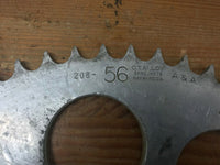 Vintage Used Pre Owned rear sprocket CT Alloy Vintage 208 - 56 A&A