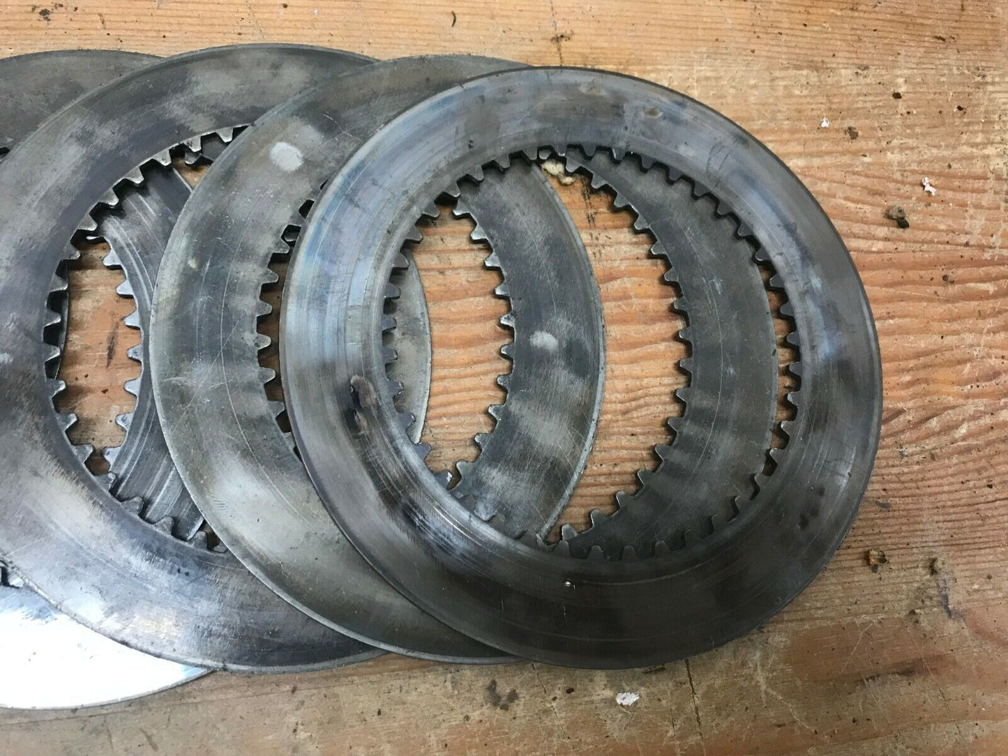 Motorcycle Dirt bike Metal Clutch Friction Plates Unidentified Harley ?
