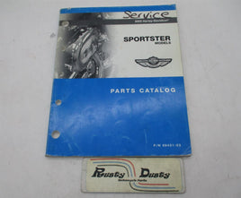 Harley Davidson Official Factory 2003 Sportster Parts Catalog 99451-03