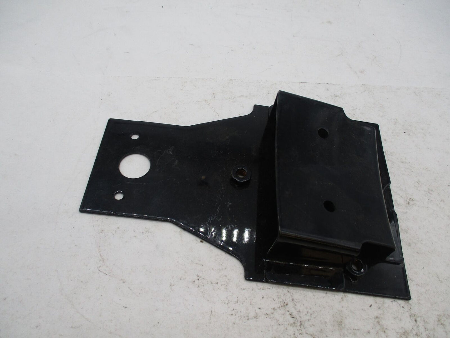 Harley Davidson Black Metal License Plate Bracket Pouch