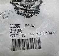 Lot of 5 Harley Davidson Genuine NOS O-Rings 11286