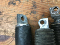 Lot of Harley Flathead Shovelhead Ironhead  Foot Pegs Rests round Rubber