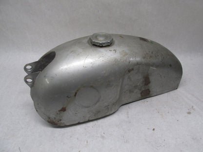 Vintage Italian Made in Itlay Silver Cafe Racer Motorcycle Gas Tank Gilera ?