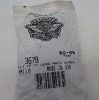 Harley Davidson Lot of 8 Genuine NOS Flat Top Panhead Machine Screws 3678