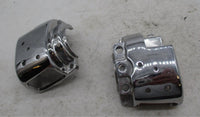 Harley Davidson 1996+ Pair of Chrome Lower Switch Housings Assemblies