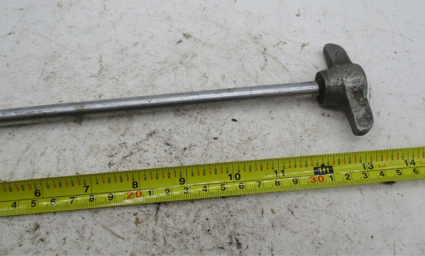 Vintage British Matchless Triumph BSA Steering Damper Knob and Rod