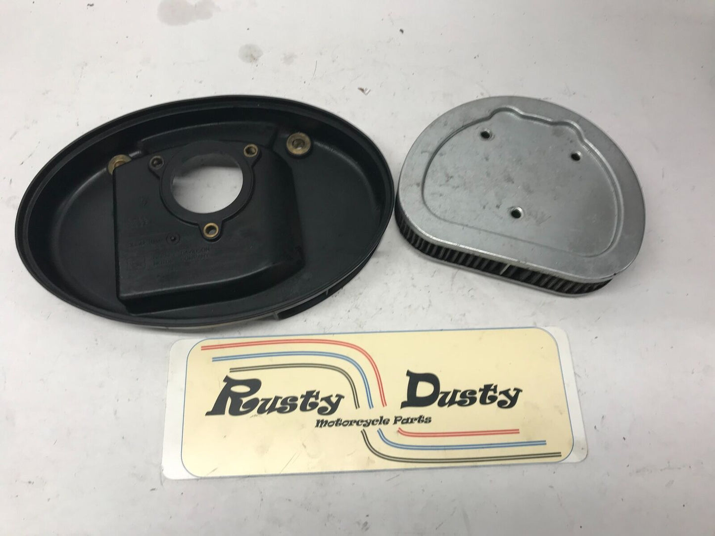 Harley Davidson Air Cleaner Backing Plate & Filter 29630-08A