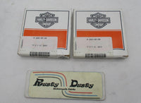 Harley Davidson Genuine NOS Lot of (2) +.030 Sportster Piston Ring Sets 22263-86