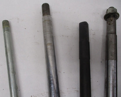 Mixed Lot of (5) Harley Front Rear Wheel Axles Softail Dyna sportster #4