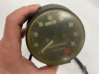 Harley Davidson Ironhead Nippon Seiki Speedometer Speed w/ Cable