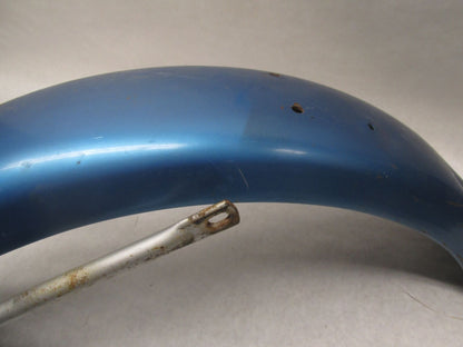Triumph T100 T120 Blue Original Paint Rear Fender with Grab Handle
