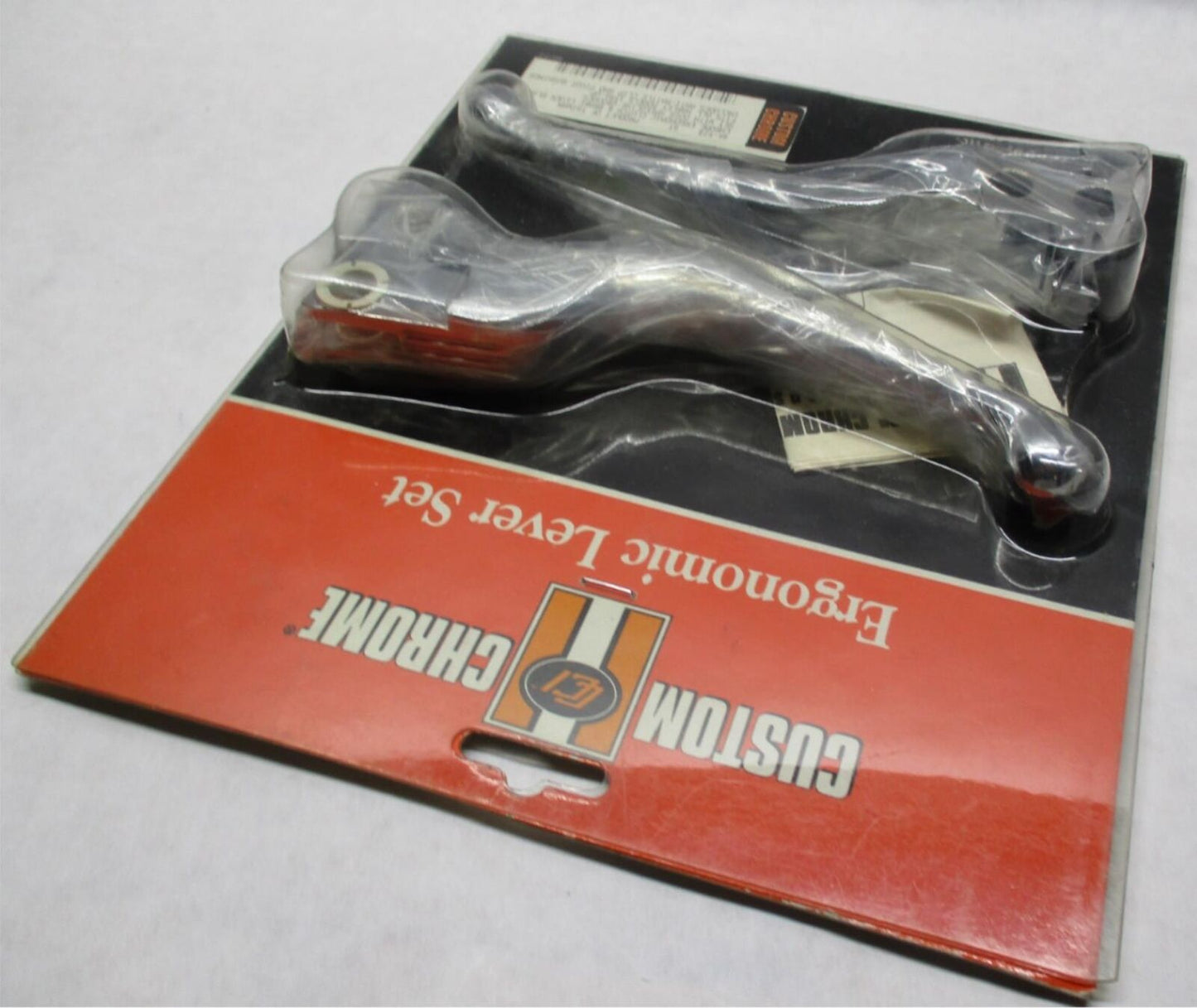 Custom Chrome Ergonomic Clutch & Brake Lever Set Blade 46-520 Doss Speedline