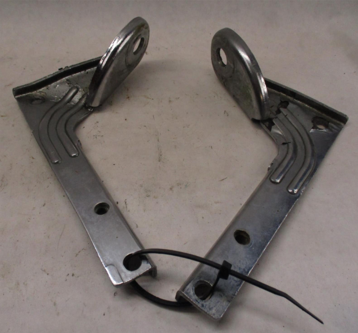 Harley Davidson Shovelhead Driving Light Spot Light Mounting Brackets