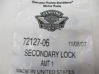 Harley Davidson Genuine OEM NOS 3 Way Secondary Lock 72127-06