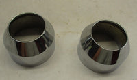 Harley Davidson Chrome Pair of Fork Tube Slider Boot Covers Sportster XL