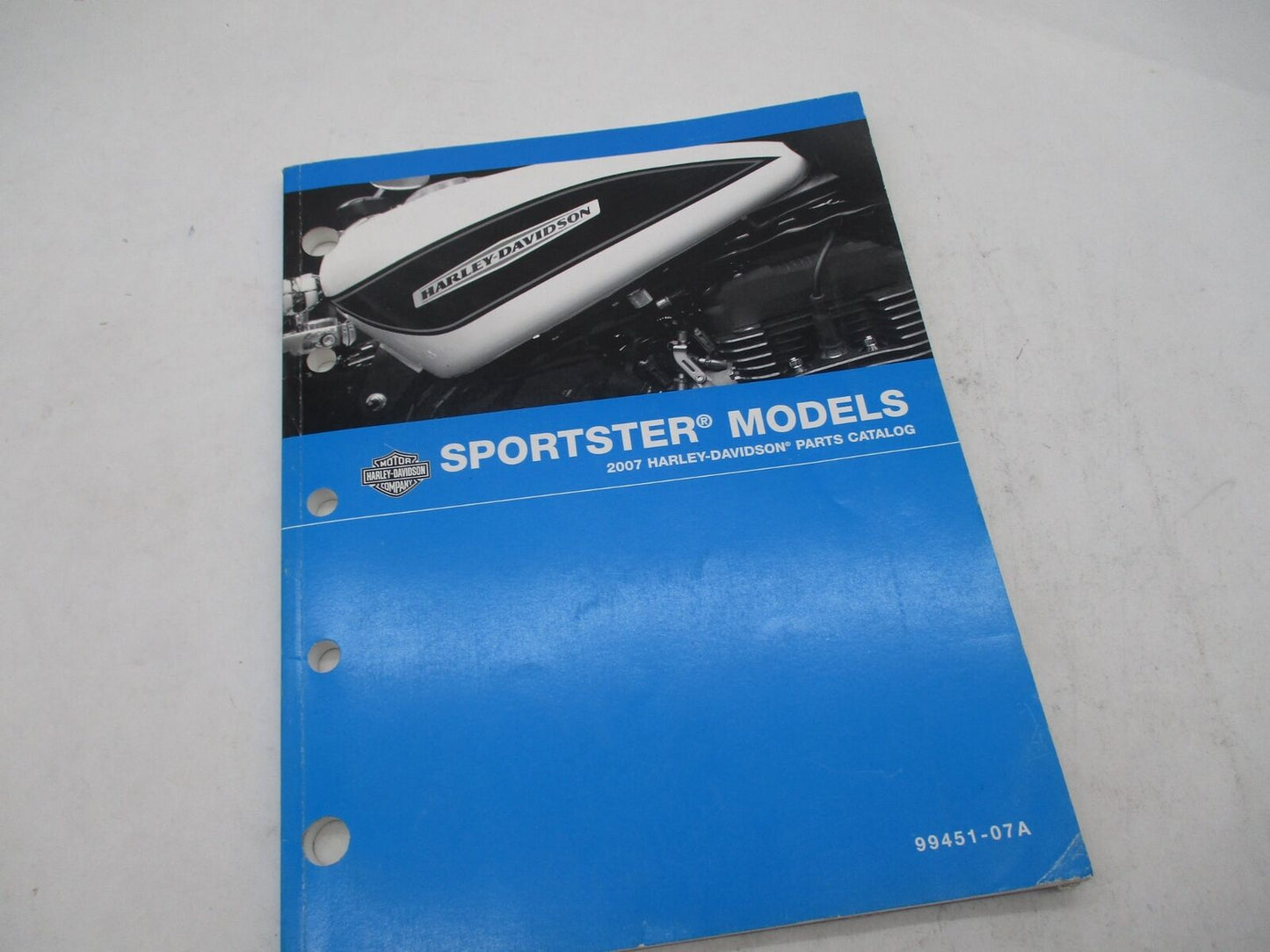 Harley Davidson Official Factory 2007 Sportster Parts Catalog 99451-07A