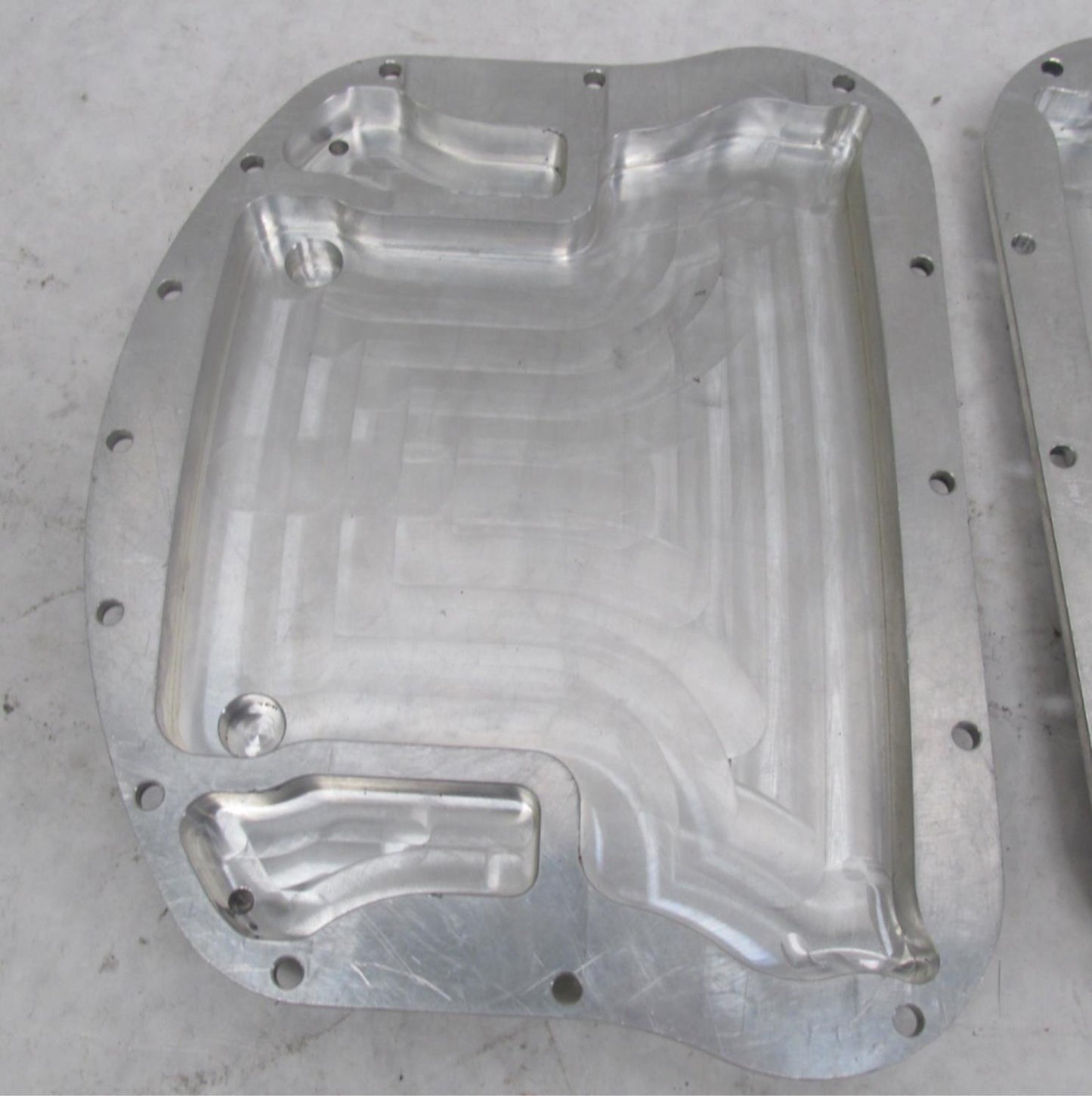 Pair of Harley Davidson Billet Aluminum Panhead Style Rocker Box Covers