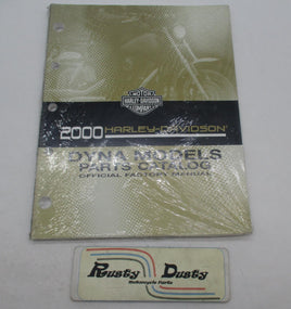 Harley Davidson Official Factory 2000 Dyna Glide Model Parts Catalog 99439-00A