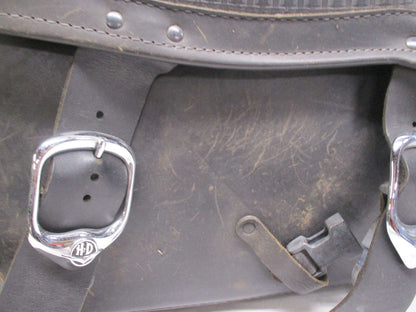 Harley Davidson Genuine Road King Leather Saddlebags 07396 RH 07395 LH