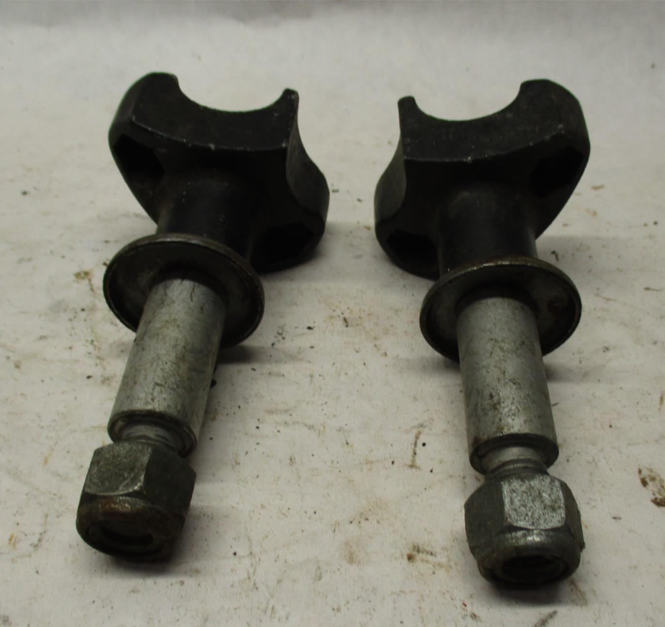 Harley Davidson Black Handlebar Bar Risers 2" Black with Hardware