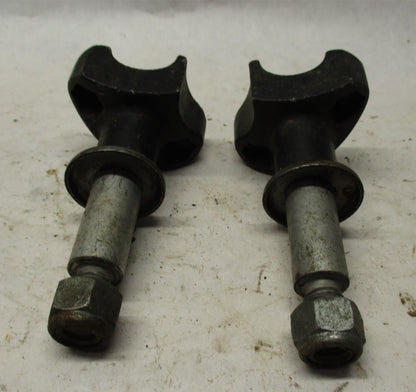 Harley Davidson Black Handlebar Bar Risers 2" Black with Hardware