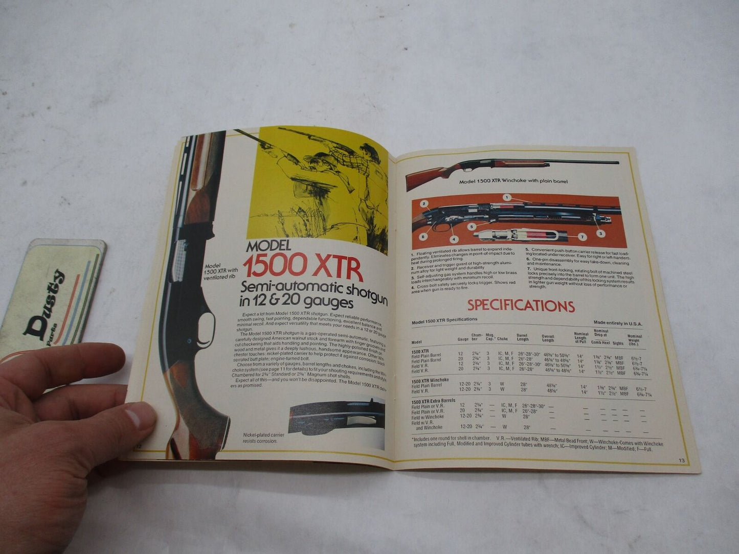 Vintage Winchester 1980 Sporting Arms and Ammunition Product Catalog