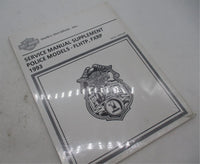 Harley Davidson FLHTP FXRP Police Service Manual Supplement 1993 99483-93SP