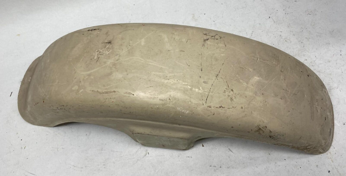 Harley Davidson 6" Vintage Fiberglass Resin Front Fender Vintage