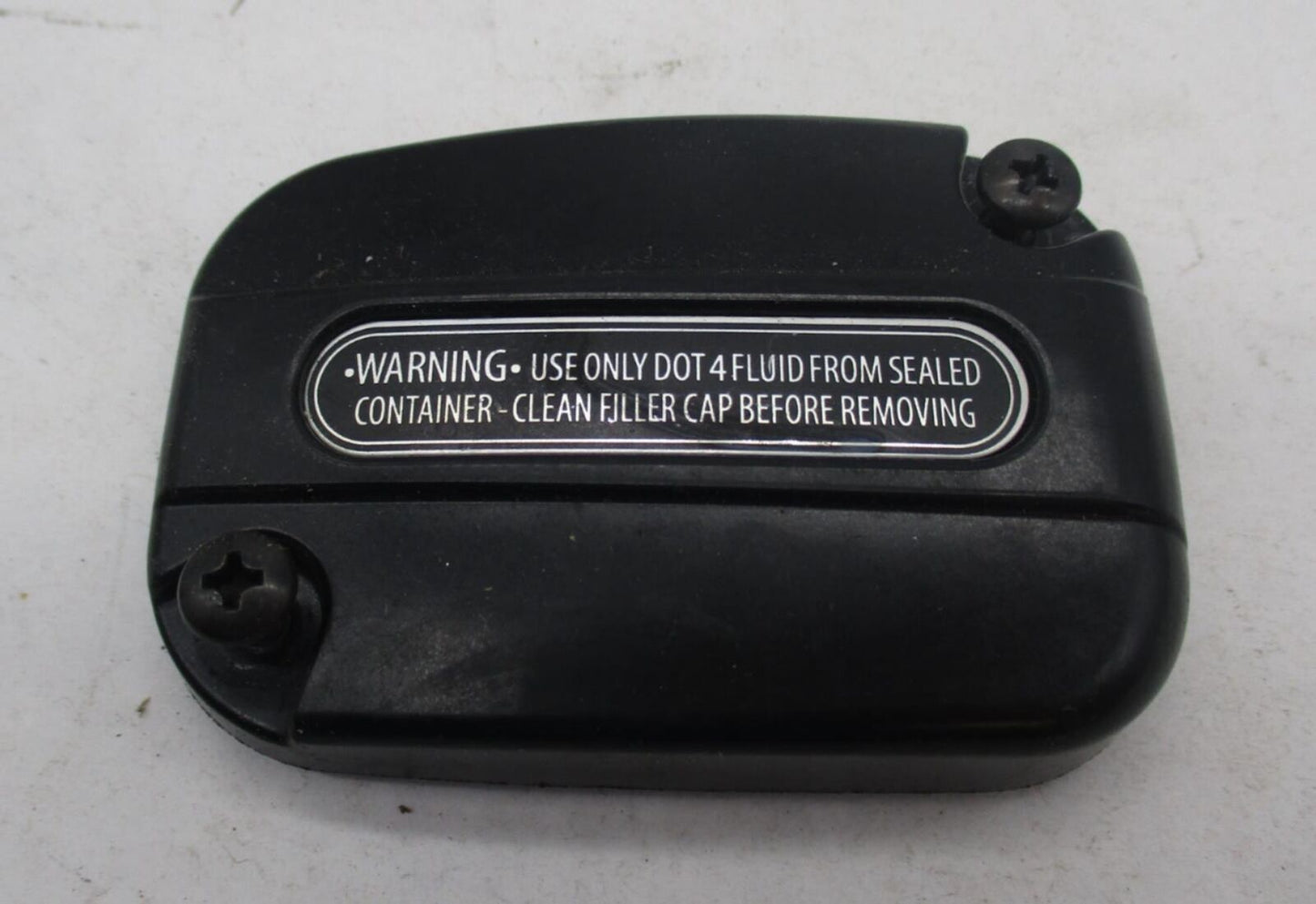 arley Davidson Genuine Brake Master Cylinder Top Cover Black 42855-06C