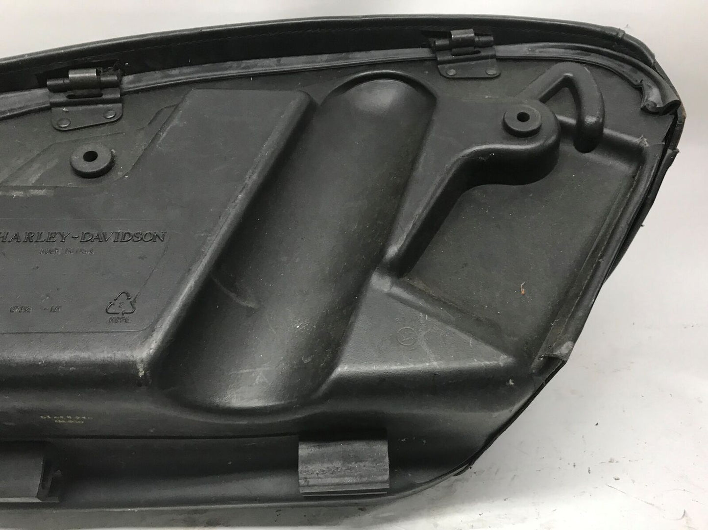 Harley 07395 Left Side Hand Leather OEM Luggage Saddle Bag