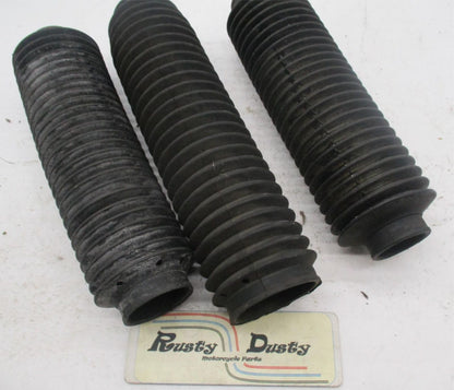 Mixed Lot of Vintage Motorcycle Enduro Scrambler BSA Triumph Fork Boots Gaiters