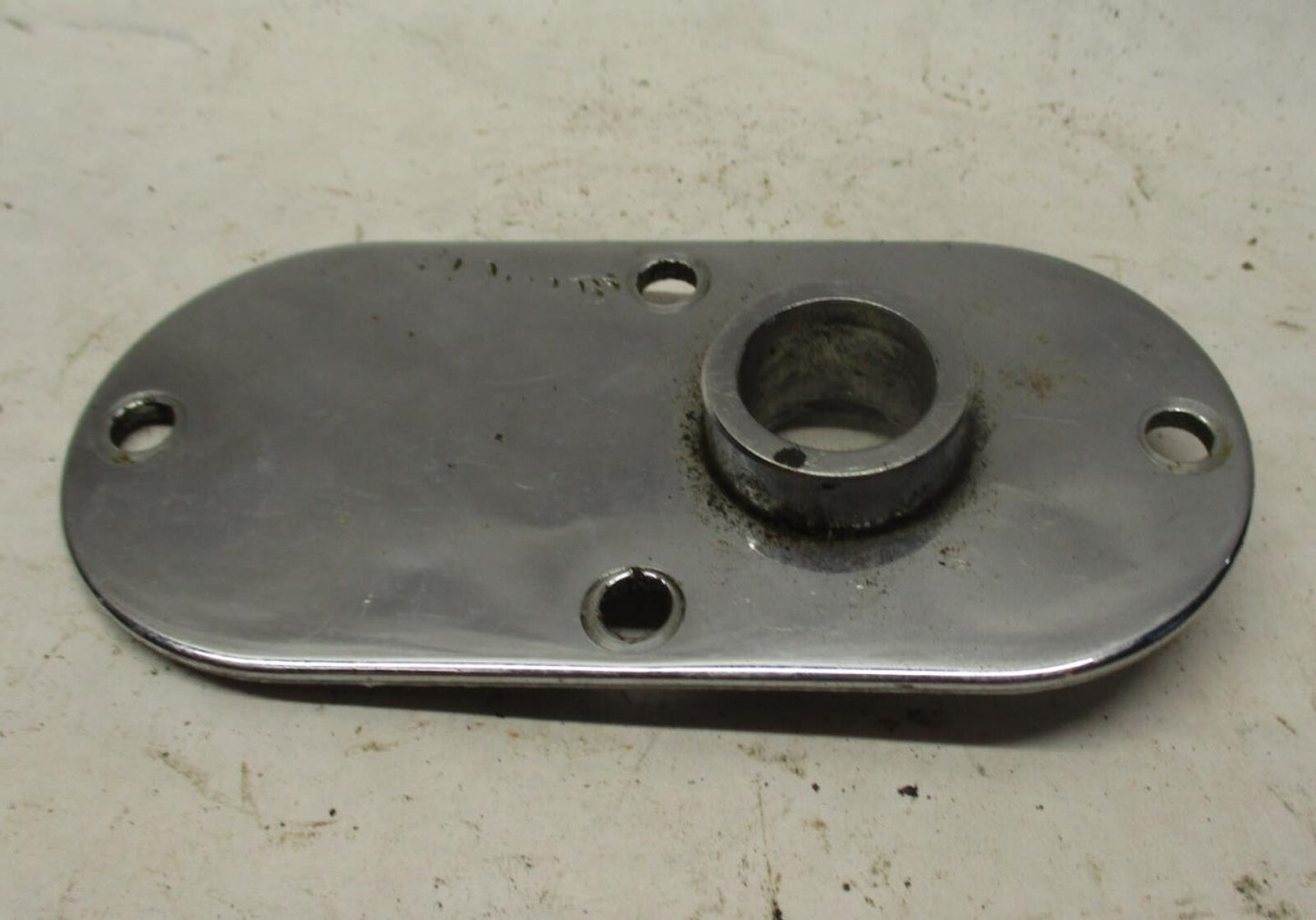 Harley-Davidson Chrome Inspection Cover with Foot Pag Mount Hole 60529-90a