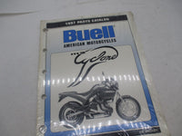 Harley Buell Official Facotry NOS 1997 M2 Cyclone Parts Catalog 99572-97Y