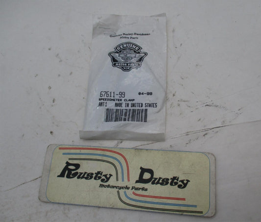 Harley Davidson Genuine NOS Speedometer Speedo Clamp 67611-99