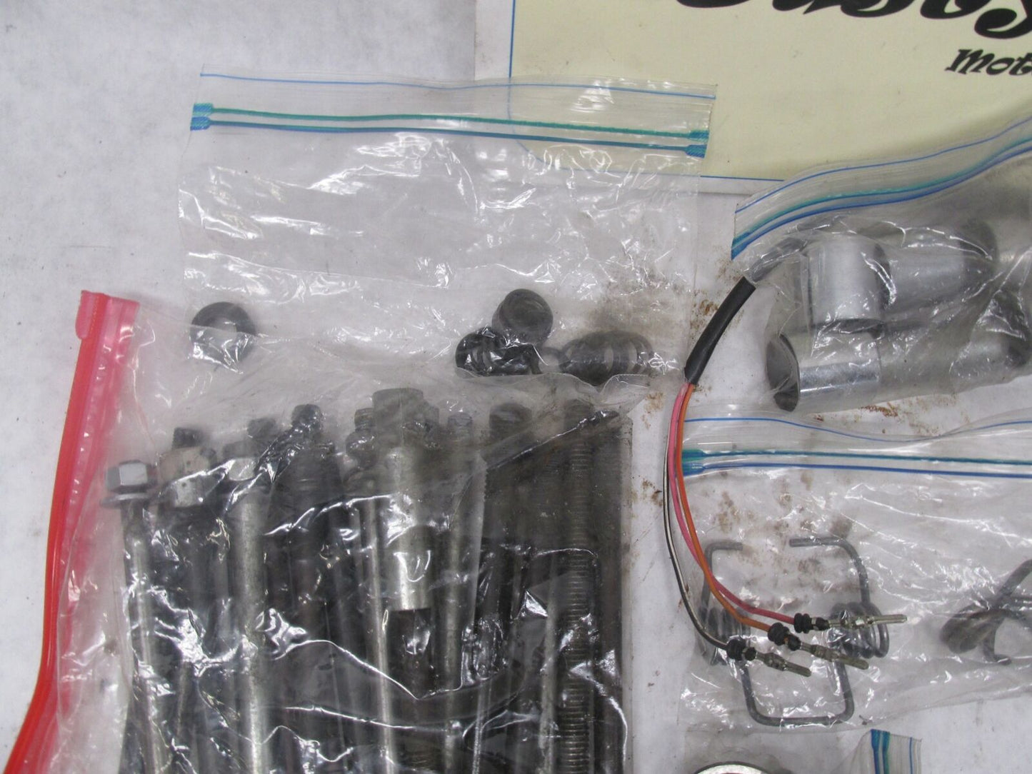 Huge 21+ Pound Mixed Harley Builders Machinist Lot Engine Parts Studs #1